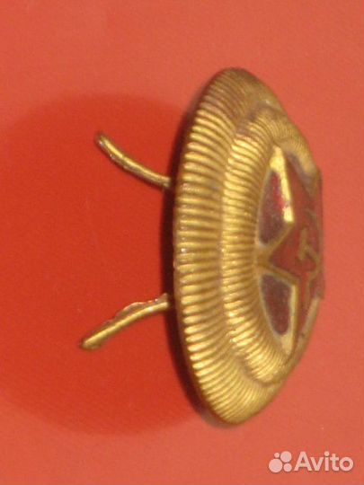 Оригинал кокарда генерал фуражка папаха 40 ркка