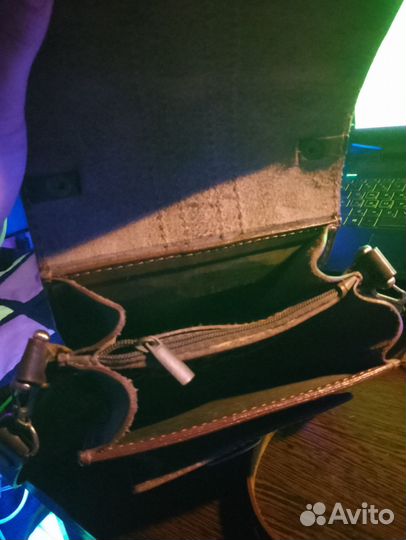 Кожаная сумка