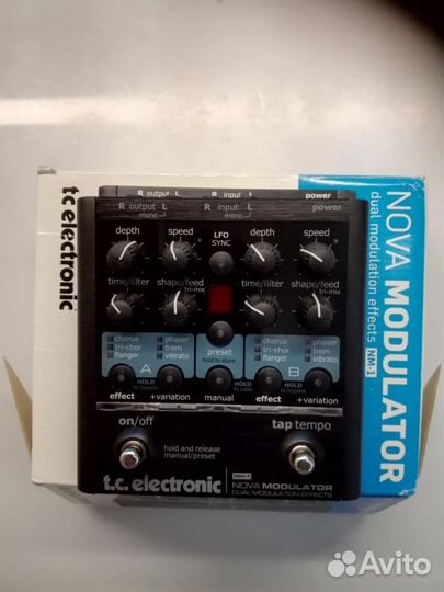 Tc electronic nova modulator педаль эффектов