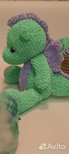 Вязанные игрушки дракон