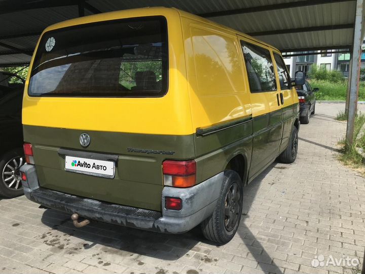 Volkswagen Transporter 1.9 МТ, 1998, 320 000 км