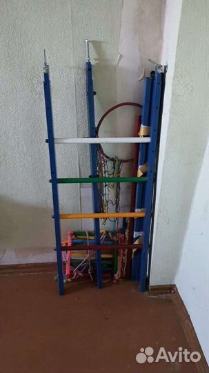 Шведская стенка с турником