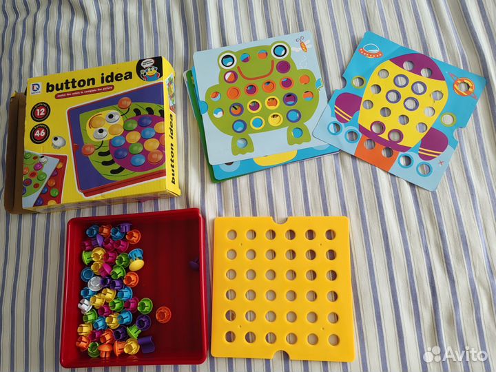 Вкладыши, мозайка, пазлы для детей