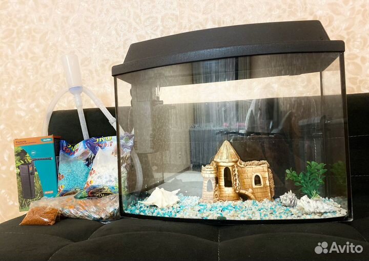 Аквариум-экран 3D в полной комплектации