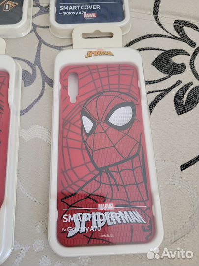 Чехол-накладка Samsung Friens Smart Cover для A70