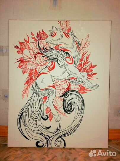 Оками. Картина