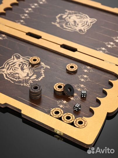 Нарды резные ручной работы