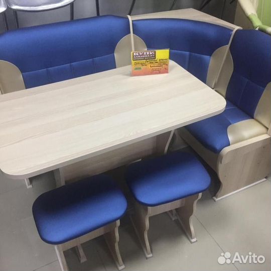 Кухонный гарнитур угловой Брауни 2.4м*1,2