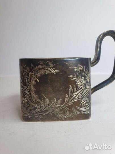 Подстаканник серебро 84 проба