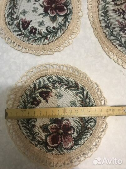 Кружевные салфетки. Набор. Новые