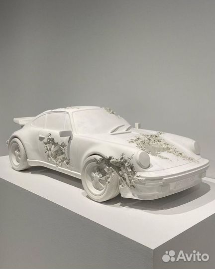 Eroded 911 Daniel Arsham porsche фигурка