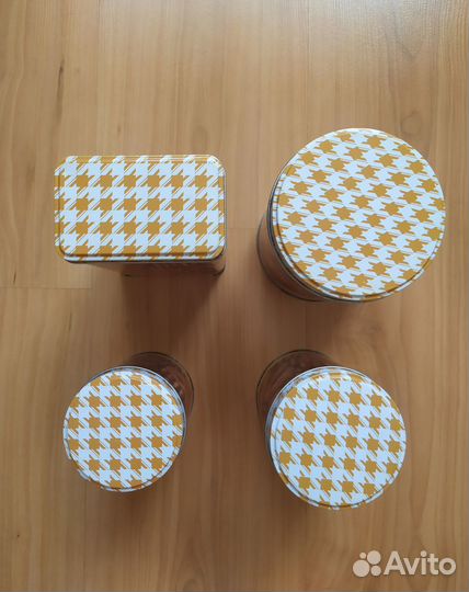 Жестяные банки. Банки для хранения