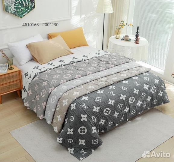 Плед покрывало хлопок louis vuitton Dior 200-230