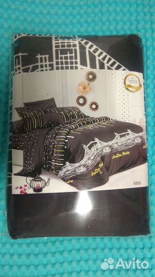 Комплект постельного белья, семейный, новый