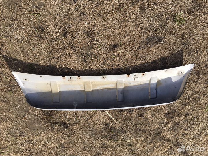 Накладка переднего бампера Mitsubishi Outlander 08