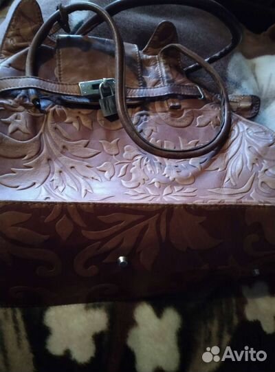 Сумка натуральная кожа