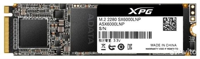 Внешний жёсткий диск (SSD) A-data ASX6000LNP-128GT-C