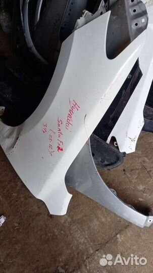 Крыло левое на hyundai Santa Fe 2 (05-12)