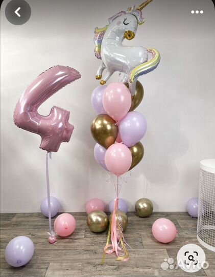 Шары с гелием, букеты из воздушных шаров