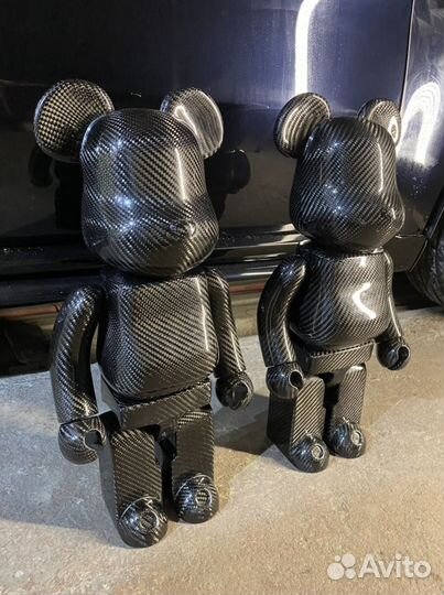 Bearbrick 1000 Carbon карбон