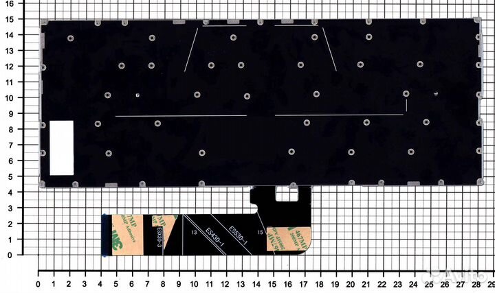 Клавиатура для Lenovo Ideapad 530S-14ARR черная