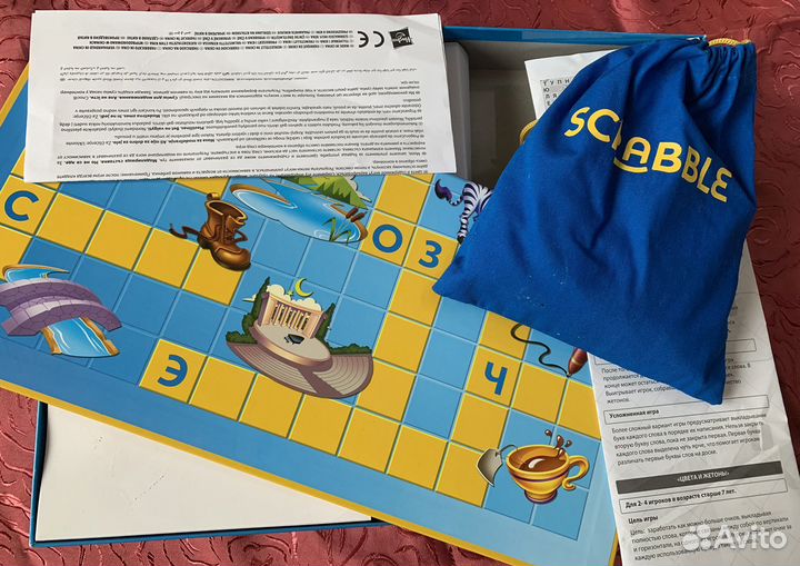 Настольные игры Scrabble junior, Кукарача