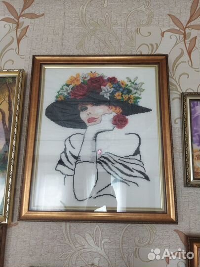 Картины вышитые бисером