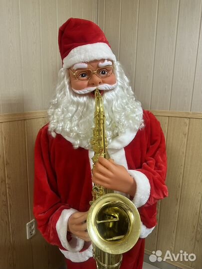 Дед мороз 170см музыкальный
