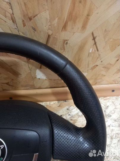 Руль С подушкой Шкода Октавия А5 RS рестайлинг