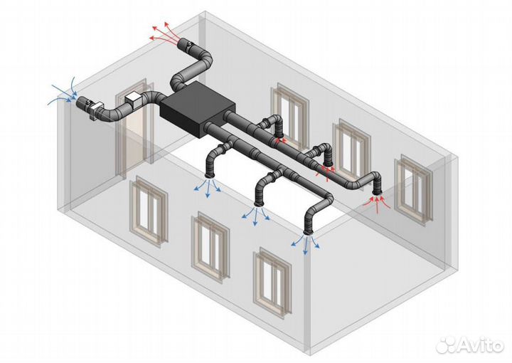 Монтаж систем вентиляции