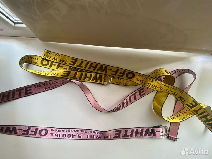 Off White ремни