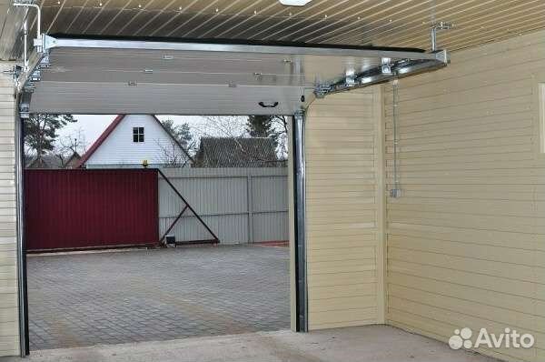 Секционные гаражные ворота