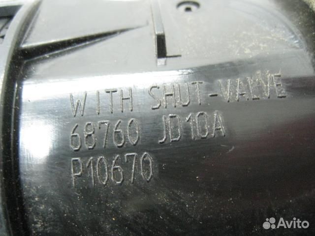 Дефлектор воздушный Nissan Qashqai J10 рестайл