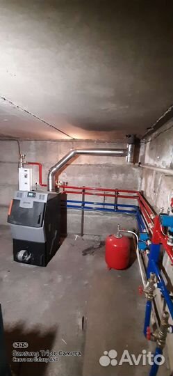 Установка котлов, Ремонт котлов, Тёплый пол