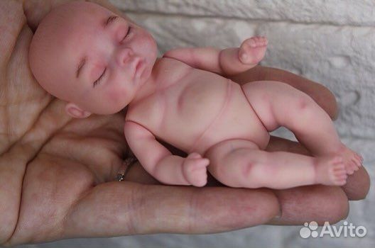 Пупс миниреборн ооак кастом кукла пупсик