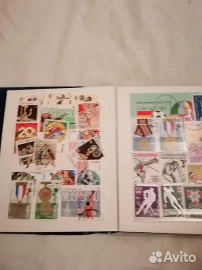 Почтовые марки альбом