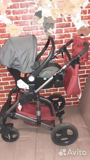 Коляска luxmom 3 в 1