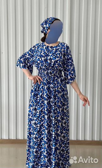 Платья вместе с косынкой