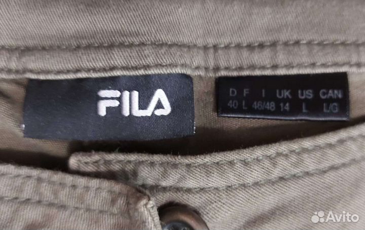 Шорты капри 48 50 fila женские