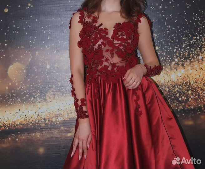 Вечернее платье в пол 42 44