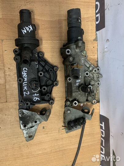 Корпус термостата рено сценик клио меган к4м