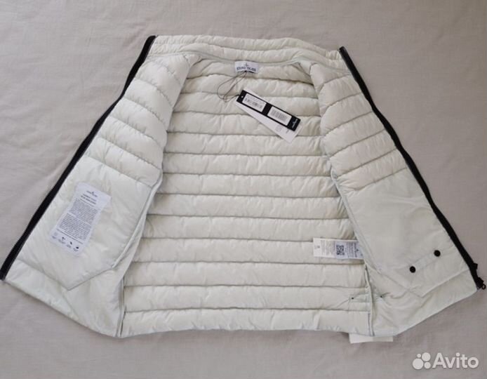 Жилетка Stone island Garment Dyed White