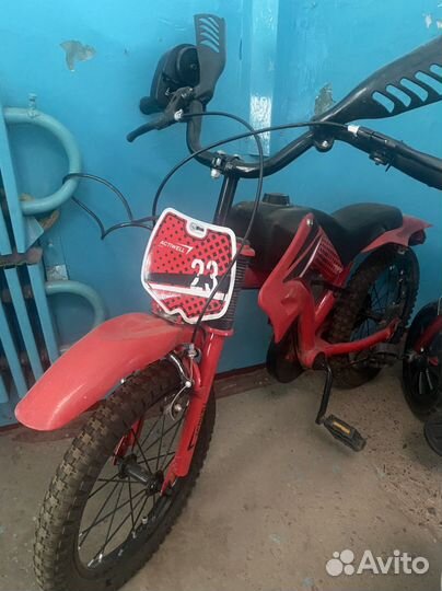 Детский велосипед-мотоцикл