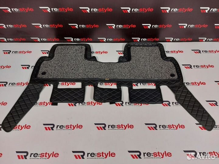 Ковры салона 3D Lexus RX350 10-15г Правый руль Чер
