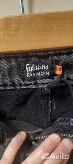 Джинсы утепленные для девочки 134