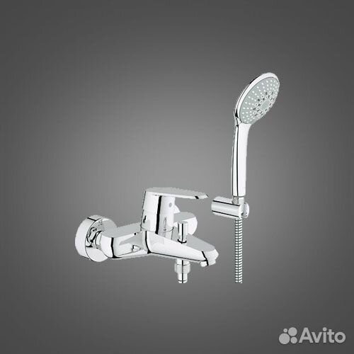 Смеситель для ванны с душем Grohe Eurodisc Cosmop