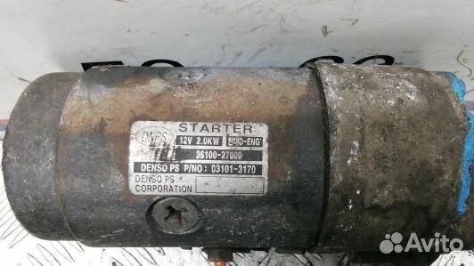 Стартер дизельный hyundai trajet FO (CEA30BR01)