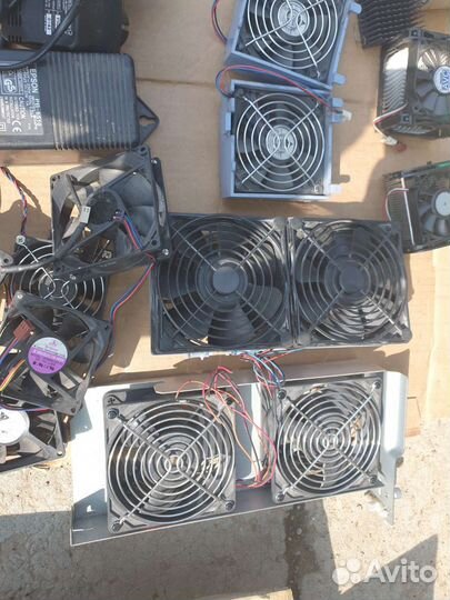 Куллеры, блоки питания, радиаторы охлаждения