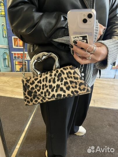 Леопардовая сумка