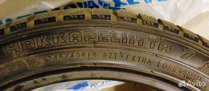 Nokian Tyres Hakkapeliitta 7 245/40 R18